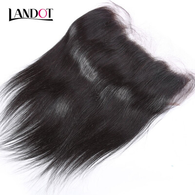 

9A Ear to Ear 13x6 inch Full Lace Frontal Closure Cambodian Body Wave Virgin Hair Closure Cambodian Straight Human Hair Closures