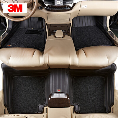 

3M wire circle all surrounded by car mats Volvo S90L mat 3D stamping one-piece flagship series black