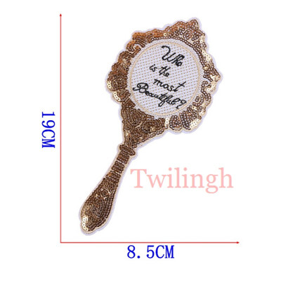 

twilingh Patches Big Universe Embroidered Iron on Patch for Clothing