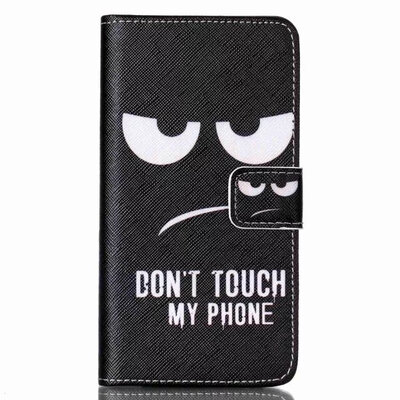 

MITI Slim Print Tower Flip Stand Leather Case For LG Magna G4 Mini C90 H520N H502F H525N G4C Hard Back Cover