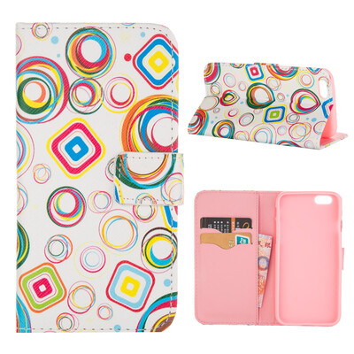 

MOONCASE ЧЕХОЛ ДЛЯ iPhone 6 / 6S (4.7") Flip PU Leather Fold Wallet Card Slot Kickstand Back [Pattern series] /a13