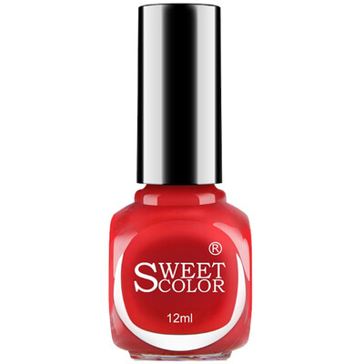 

sweetcolor micro-light treatment CP-A04 12ml is red French raw materials environmentally friendly nail polish dry long lasting