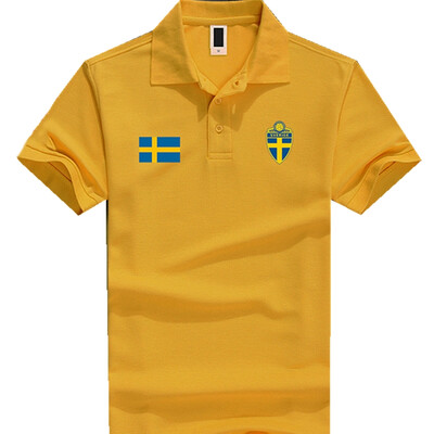 

Russia World Cup 2018 Sports Soccer Polo Shirt Summer New National Polo Shirt 32 Teams T-shirt