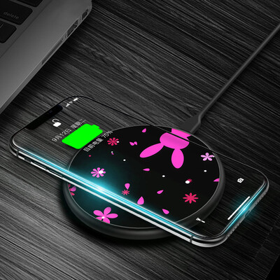 

Youjia Apple x wireless charger iPhone88plus mobile phone fast charge Samsung S9S8S7edge universal charging base star rabbit