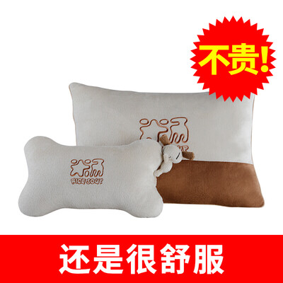 

Rice Soup Car Headrest Pillow Set Hollow Cotton Car Car Lumbar Pillow Neck Pillow Four Seasons Universal Backrest T-103557-X Headrest Lumbar Set Two Piece Apricot