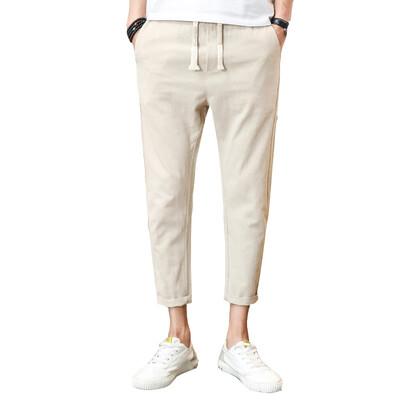

Damaizhang Brand Designer men business pants summer breathable men short pants england style men casual trousers
