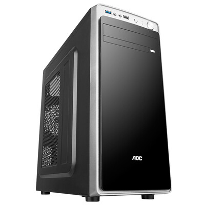 

AOC S707 / D Черная башня шасси (родной USB3.0 / ATX материнская плата поддерживает / простой и стильный внешний вид)