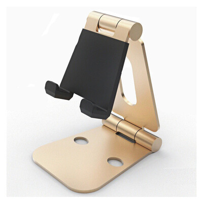 

Biaz metal phone stand desktop stand lazy bracket adjustable multi-function video live shelf mobile phone tablet universal B3-local gold