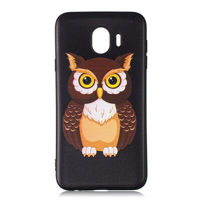 

Samsung Galaxy J4 2018 Case Embossed Soft TPU Shockproof Print Protective Cover