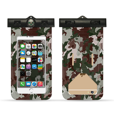 

Waterproof Mobile Phone Bag PVC Sealed Underwater Smart Phone Dry Pouch Swimming Spa Accessories