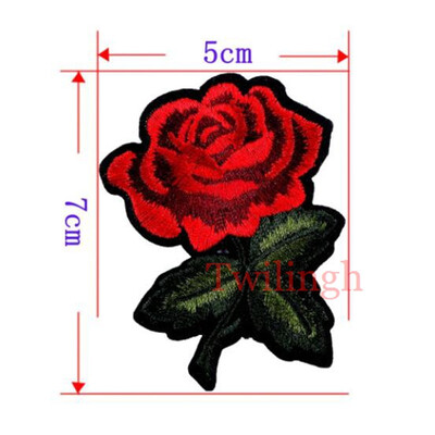 

1 Pcs Flower Patches Sequined Sticker Sew Iron On Patch Pink Flowers Applique Garment DIY Sew Clothes Repair Badges For Wedding