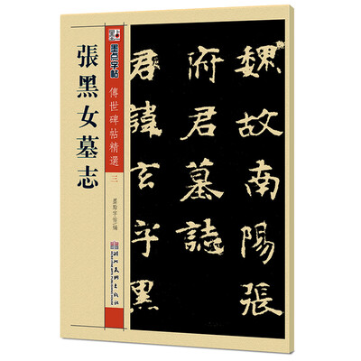 

墨点字帖·传世碑帖精选张黑女墓志毛笔魏碑书法字帖