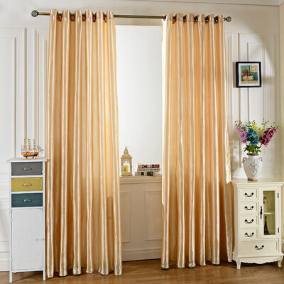 

100 x 250CM Pure Color Grommet Ring Top Blackout Window Curtain for Bedroom Living Room
