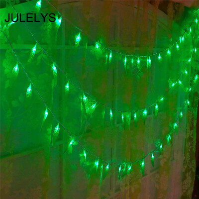 

JULELYS 30M 300 Bulbs Willow Garland LED String Lights For Christmas Tree Decoration Gerlyanda LED Lights Decoration For Holiday