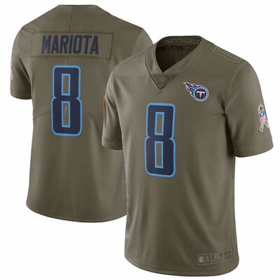 

Mens Tennessee Titans Marcus Mariota Nike Navy New 2018 Game Jersey