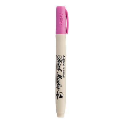 

Japanese flag Shachihata Artline SUPREME student childrens drawing tools painting painting art colorful brush magenta EPF-F