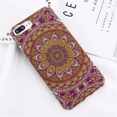 

Luminous Flower Case PC Back Cover For iPhone X 8 7 6 6S Plus