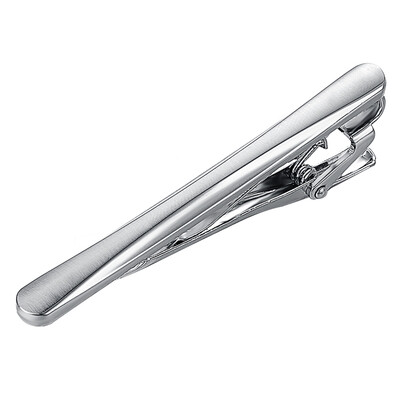 

Yoursfs Modern Skinny Tie Clip Stainless Steel White&Black Tie Bar Clip Necktie Tie Pins