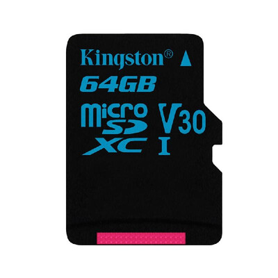

Kingston microSDHC Canvas Go 32GB 4K FHD MICROSDXC TF Memory Card for GoPro Drone SDCG232GBSP