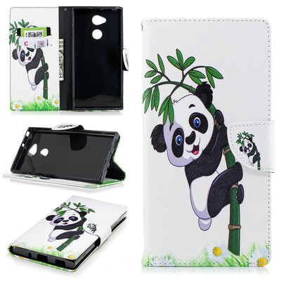 

BEFOSPEY Painting PU LeatherSoft TPU Card Slot Stand Wallet Case For Sony Xperia XA2 Ultra 60"2018