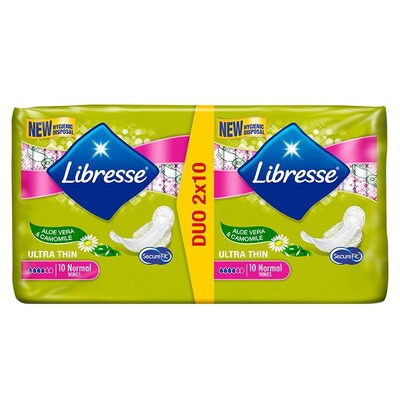 

кривой блеска (Libresse) гигиенические салфетки 284mm 24 формы утечки предупреждения листа сухой мгновенной всасывания типа Extended ежедневное количество [Европейский импортируется]
