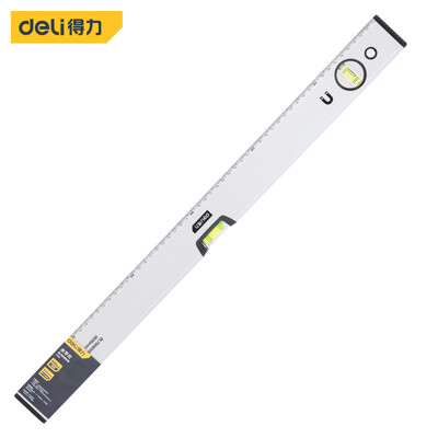

Deli Deli magnetic level aluminum alloy level measuring ruler level 600mm DL700600B
