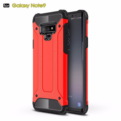 

Goowiiz Phone Case For Samsung Galaxy Note 9 King Kong Armor Fashion Bumper PC TPU Prevent falling