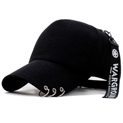 

MAXVIVI hat male Korean version of the couple models wild long baseball cap hoop cap MMZ823099 black