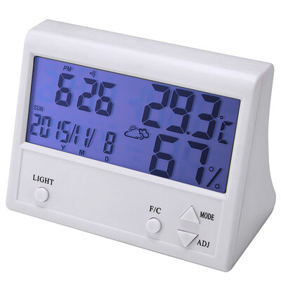 

Yuhuze electronic thermometer hygrometer multi-function night vision household office