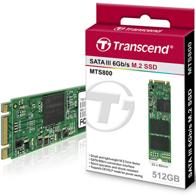 

Transcend MTS800 512G M.2 2280 SSD