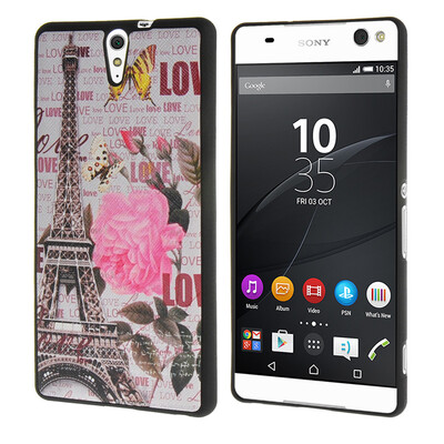 

MOONCASE ЧЕХОЛ ДЛЯ Sony Xperia C5 [Personality Patterns] Flexible Soft Silicone Gel TPU Skin Protective /a07
