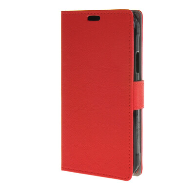 

MOONCASE Simple Leather Flip Wallet Card Slot Stand Back чехол для Samsung Galaxy S6 Active G890 Red