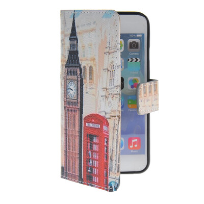

MOONCASE Pattern Style Leather Side Flip Wallet Card Slot Pouch Stand Shell Back ЧЕХОЛ ДЛЯ Apple iPhone 6 Plus