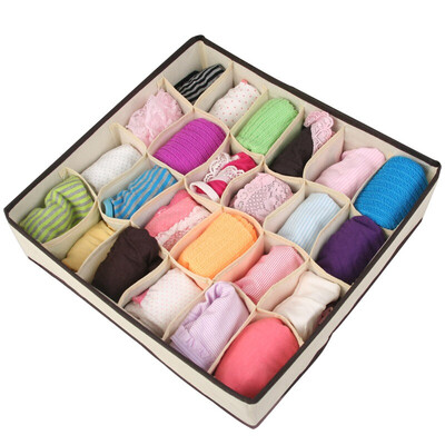 

Double art Oxford cloth storage box foldable clothes sundries storage box storage box small 2 Pack SY0273