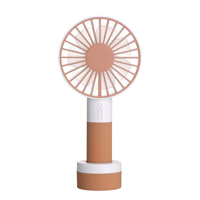 

TOMNEW USB Mini Desk Handy Fan Portable 1200mAh 2 Speed LED Night Light Table Handheld Fan with Sling for Home Office Outdoors