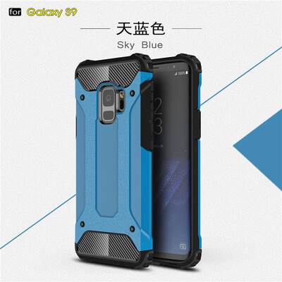 

Goowiiz Phone Case For Samsung Galaxy S9S9 Plus King Kong Armor Fashion Bumper PC TPU Prevent falling