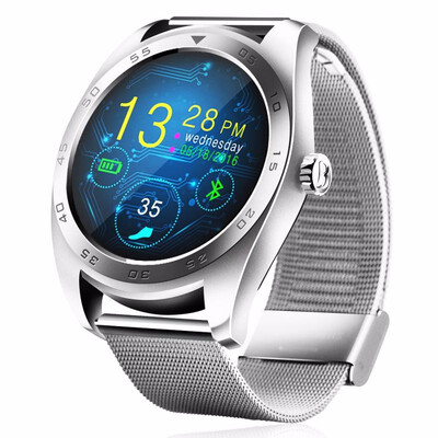 

CACGO K89 Bluetooth 40 Heart Rate Monitor Smart Watch with Three-axis Accelerometer Loudspeaker