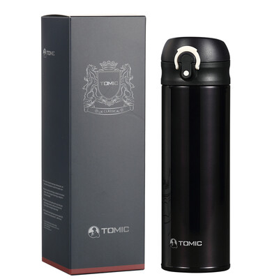

Jingdong supermarket] special carved (TOMIC) insulation cup male imports stainless steel water cups ladies cold travel cup KB105 green