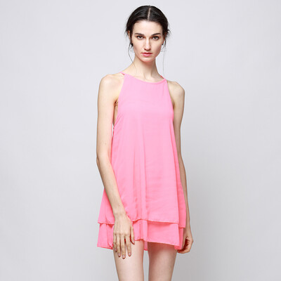 

CANIS@Sexy Women's Summer Casual Sleeveless Evening Party Beach Dress Short Mini Dress