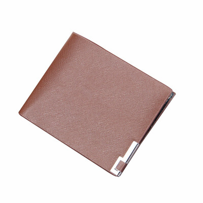 

Men Wallet Short Vertical Students Handbag