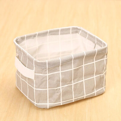 

Linen Desktop Storage Organizer Sundries Storage Box Cabinet Underwear Storage