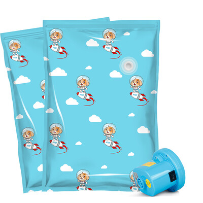 

Too vacuum compression bag storage bag delivery pump 9 sets of oversized vacuum cotton quilt clothing sorting bag set