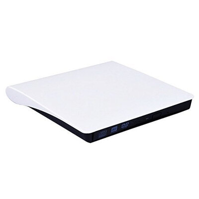 

White Slim External USB 30 DVD RW CD Writer Drive Burner Reader Player For Laptop desktop notebook PC