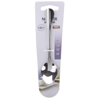 

Jingdong Supermarket] Germany Fakman Fackelmann 2 pieces of classic stainless steel coffee spoon meal spoon children spoon spoon spoon spoon spoon js03.22