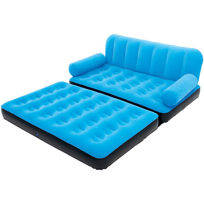 

Bestway Стильный шампунь для шампуня Надувной диван-кровать Loungers Lavish Bed Lazy Sofa Bed Lunch Lounge Bedside Bed Складной стул 67356 Blue