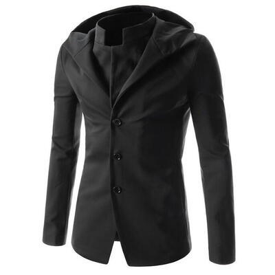 Zogaa New Mens Suit Casual False Two