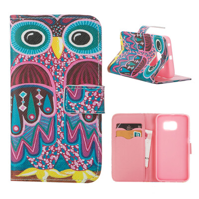 

MOONCASE ЧЕХОЛ ДЛЯ Samsung Galaxy S6 Edge Flip PU Leather Fold Wallet Card Slot Kickstand Back [Pattern series] /a12