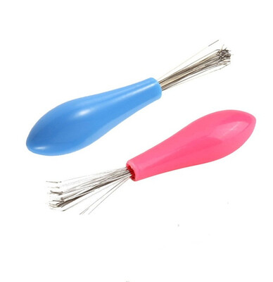 

Cntomlv Comb Hair Brush Cleaner Cleaning Remover Embedded Beauty Tools Plastic Handle