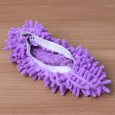 

Cntomlv 1pcs Top Fashion Special Offer Polyester Solid Dust Cleaner House Bathroom Floor Shoes Cover Cleaning Mop Slipper