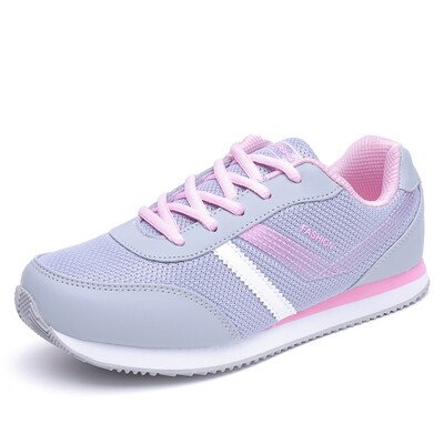 

2018 spring&summer new fashion casual shoes lace womens shoes mesh sports shoes light running shoes student shoes breathable
